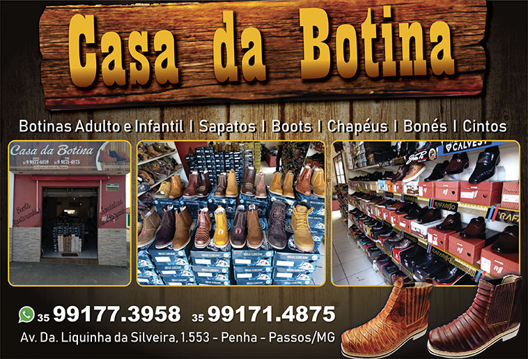 lojas de botinas