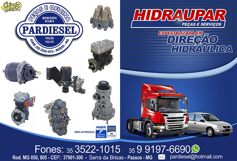Banner PARDIESEL PEÇAS E OFICINA