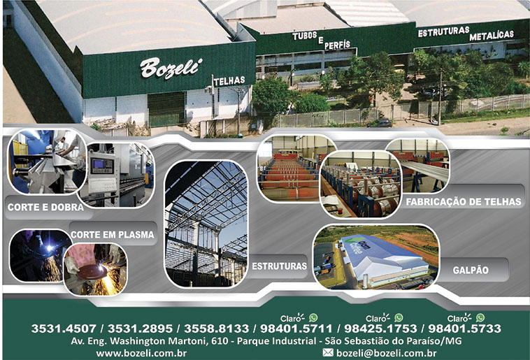 Banner BOZELI ESTRUTURAS METÁLICAS