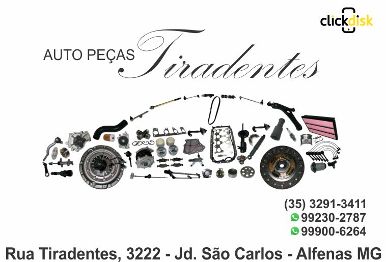 AUTO PEÇAS TIRADENTES, 3291-3411 - Click & Disk AUTO PEÇAS TIRADENTES, 3291-3411 - Click & Disk