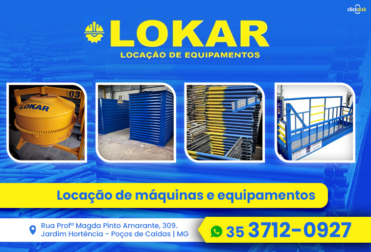 CASA DO CONSTRUTOR - Poços de Caldas - Locação de Equipamentos