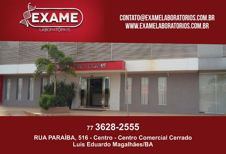 Banner EXAME LABORATÓRIOS