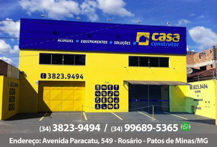 CASA DO CONSTRUTOR PATOS DE MINAS, 3823-9494 - Click & Disk