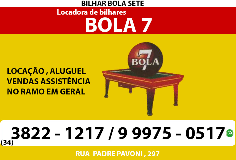 Bola Sete Sinucas 7