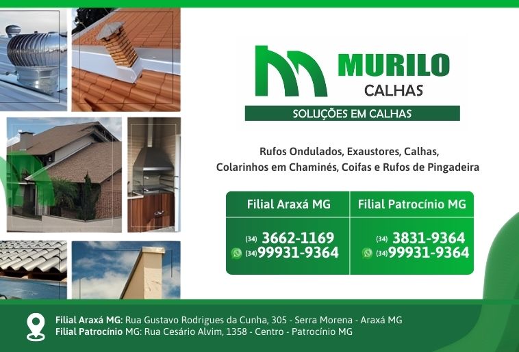 Banner MURILO CALHAS E RUFOS